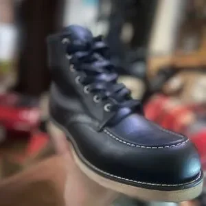 Black-harness Red wing Moc-toe boots. 9075 no longer part of lineup… Red Wing Shoes | Shoes | Blackharness Red Wing Moctoe Boots  main image 2